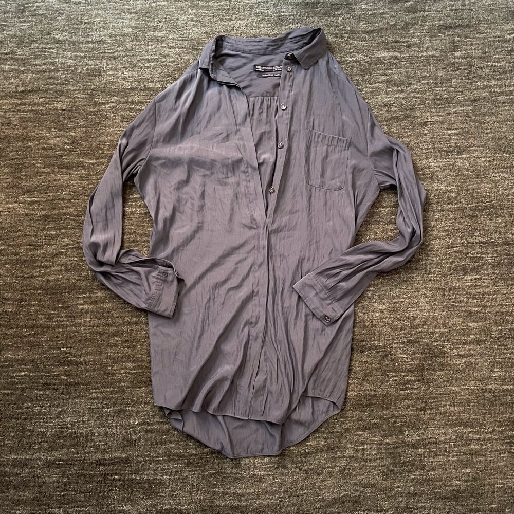 Vintage All Saints Spitalfields Emerald Shirt